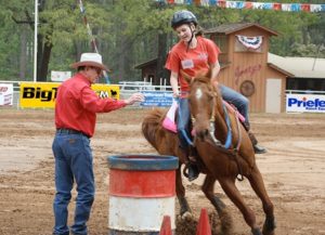 josey ranch barrel racer clinics 